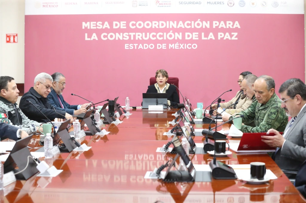 Incrementael número de personas detenidas en el Edoméx; Gobernadora Delfina Gómez Álvarez reconoce trabajo d e la FGJEM