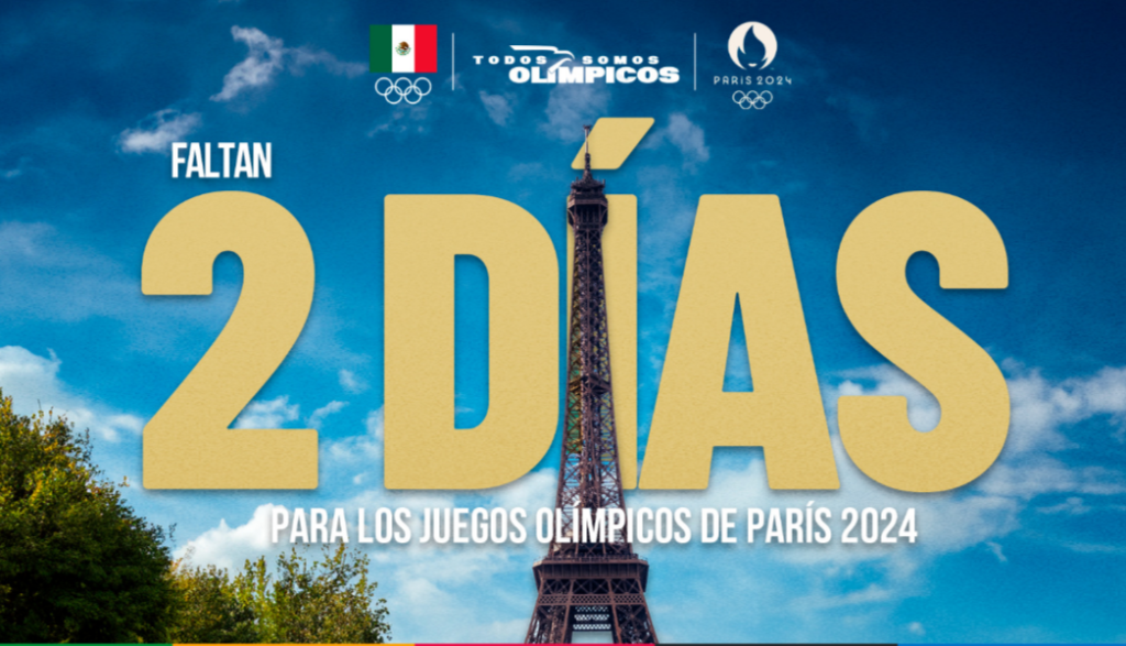 Quedan dos días para la Gran Inauguración de los Juegos Olímpicos de Paris 2024