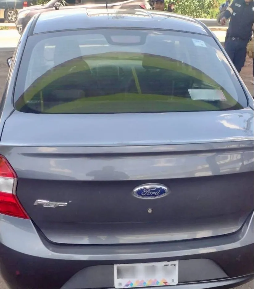 Hacen Localización y Detención de Vehículo Robado en Ecatepec Edoméx, Coordinación Interinstitucional