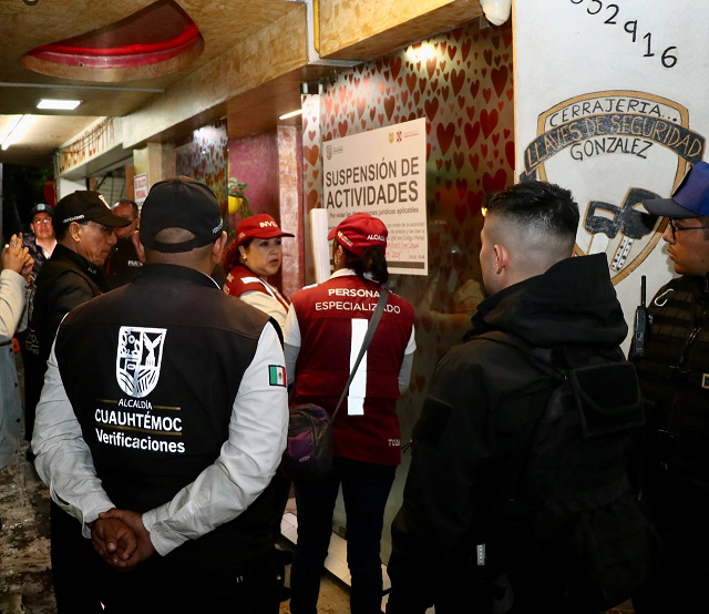 La alcaldía Cuauhtémoc junto con el gobierno capitalino efectúan operativos en hoteles y casa de huéspedes p ara inhibir la trata