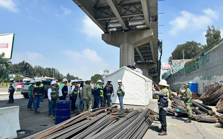 Delfina Gómez supervisa obras del Trolebús de Santa Martha a Chalco