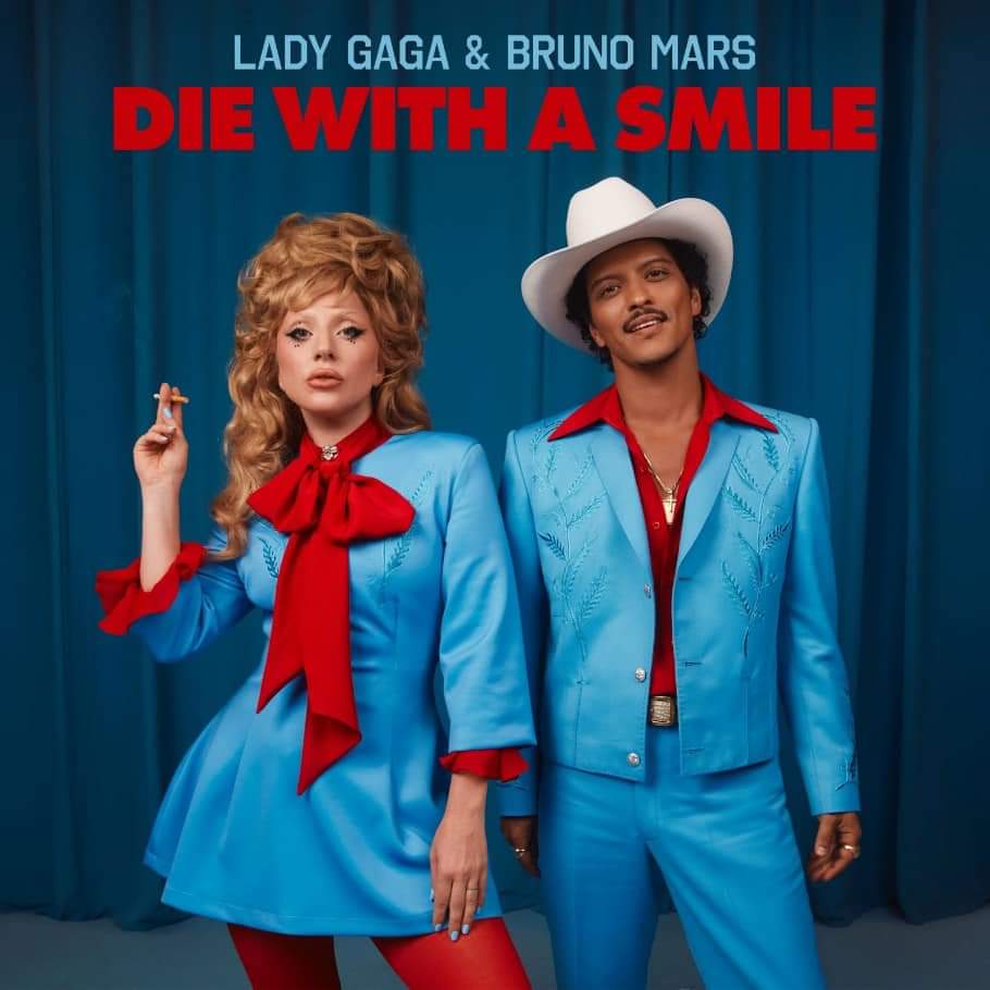 Lady Gaga y Bruno Mars se unen en su nuevo sencillo «Die with a smile»