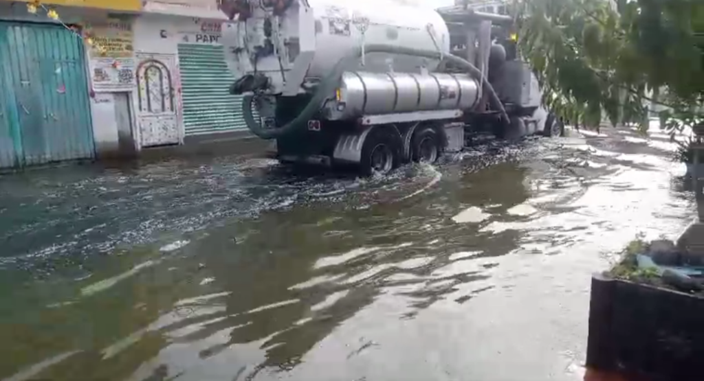 En Chalco Edoméx no habrá Clases Presenciales en Escuelas de la Zona Inundada