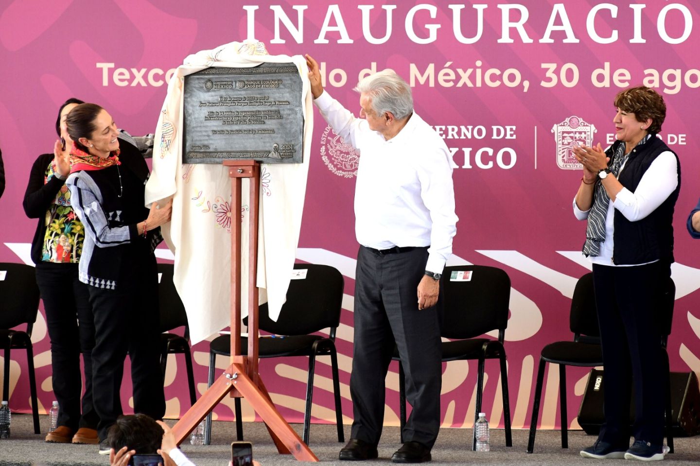 El Parque Ecológico lago de Texcoco’ es un acto de justicia social para el pueblo del Edoméx: Delfina Gómez  Álvarez