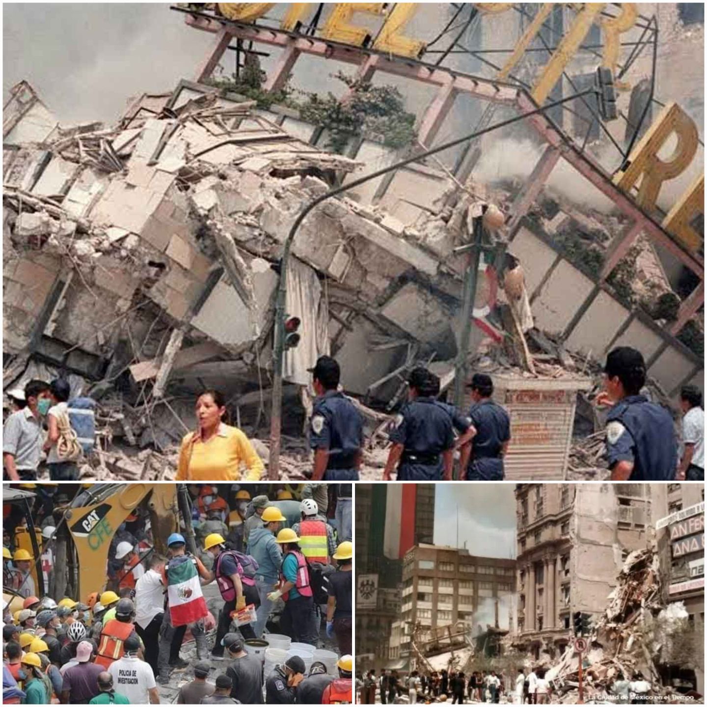 Recordamos a 39 años uno de los episodios más tristes del país: el sismo de 1985