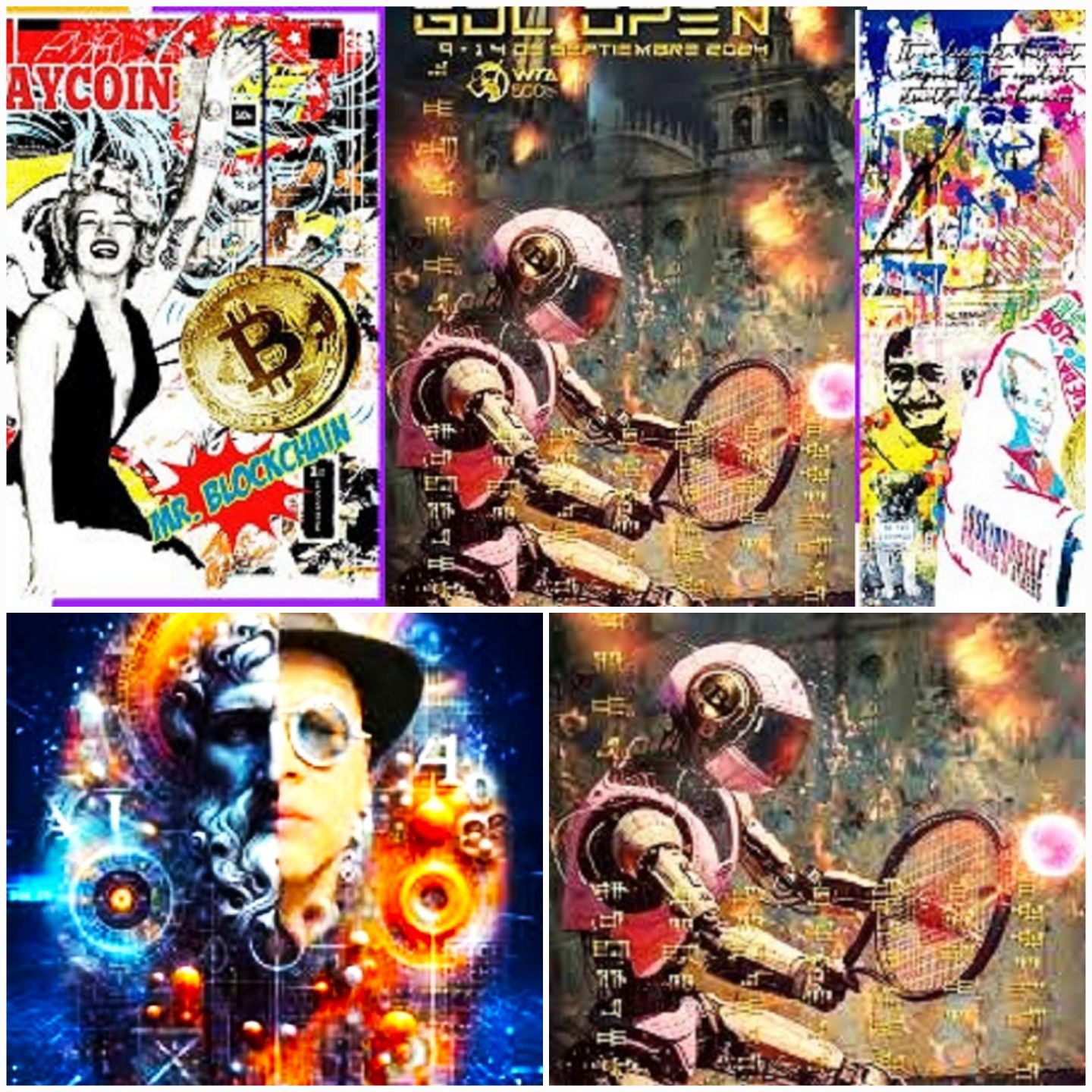 Expuso Artista Internacional en Guadalajara Jalisco México, Singular Colección de Edición Limitada