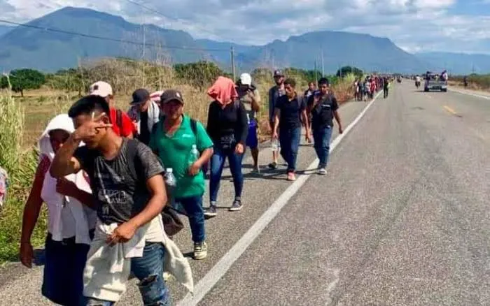 La Caravana Migrante «Jesucristo» ya casi llega a Ciudad de México después de Dos Meses de Travesía