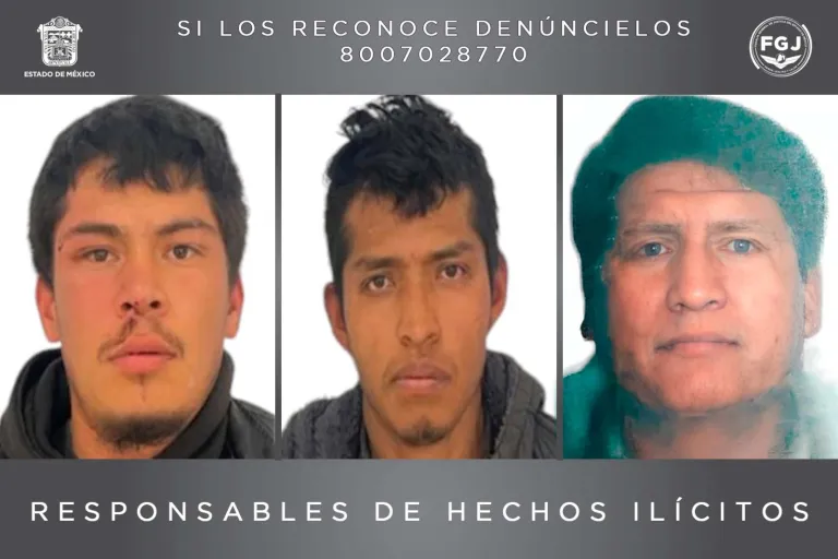 50 Años de Prisión Condenan a Tres Secuestradores en Metepec Edoméx