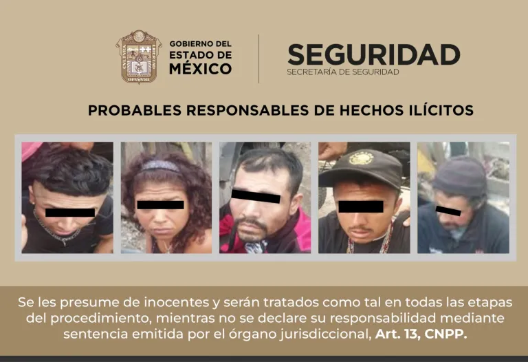 En Municipio de Ecatepec Edoméx, sujetos Desmantelaban Motos