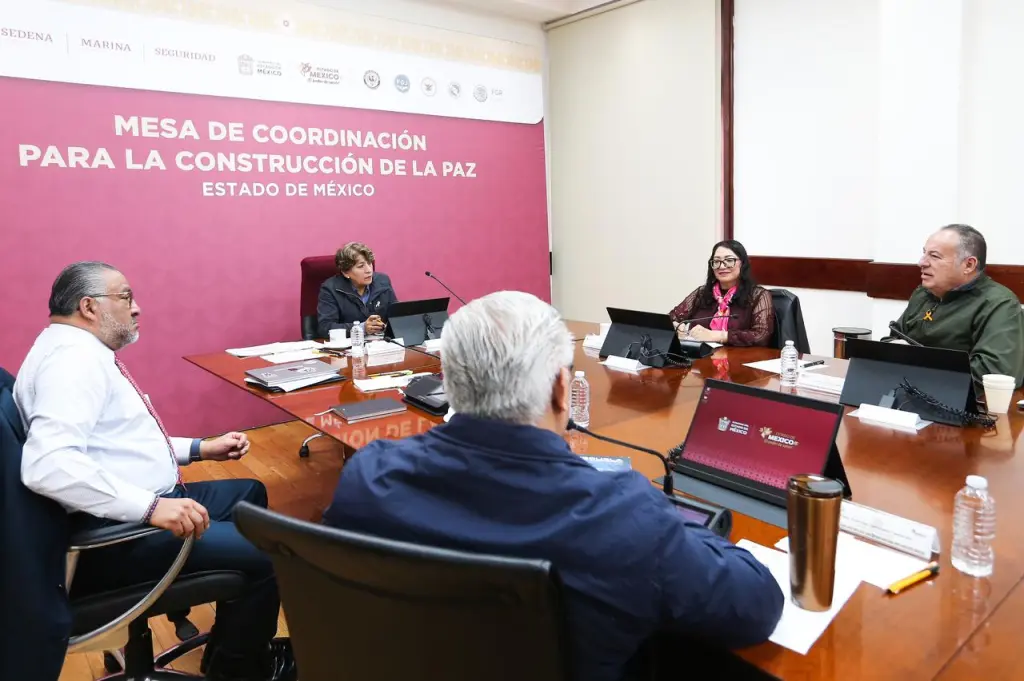 14% los Secuestro Disminuyen en el Edoméx: Mesa de Coordinación para la Construcción de la Paz