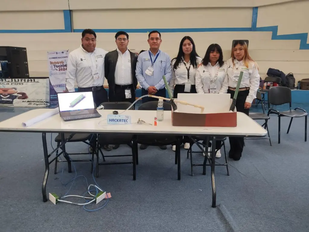 Talentos Estudiantes Mexiquenses en la “Cumbre Nacional de Desarrollo Tecnológico, Investigación e Innovaci ón 2024”