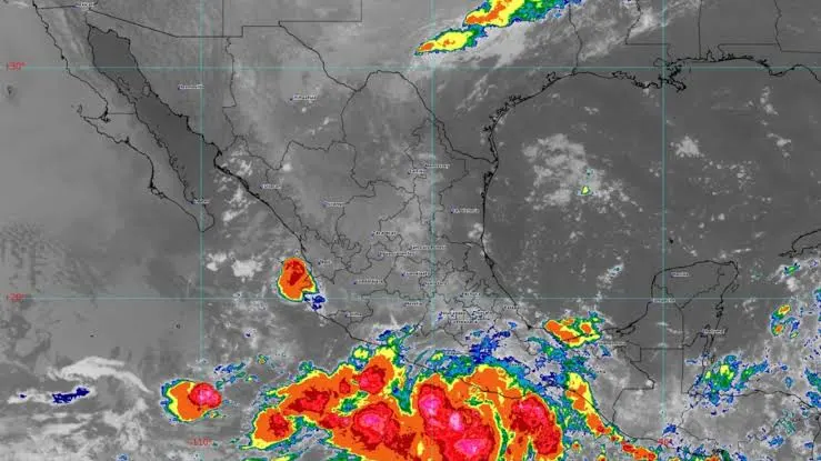 En el Pacífico, Furia y Tormenta John, Huracán Helene Desatan Lluvias y Vientos en México