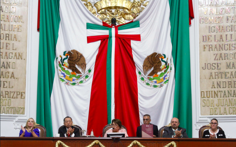 Ricardo Ruiz entrega el Sexto informe de gobierno de Batres
