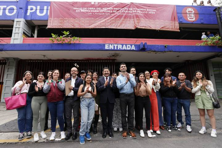 Inician la construcción de viviendas de bajo costo para jóvenes que quieran rentar