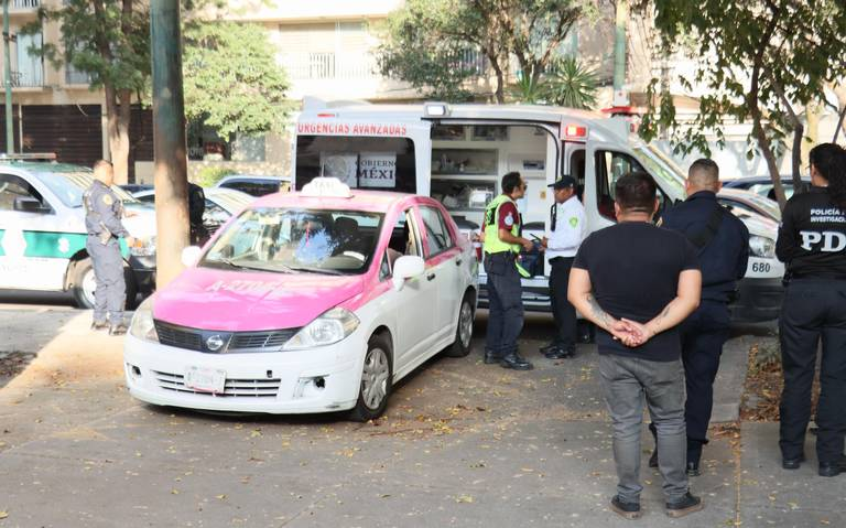 Muere taxista de un infarto fulminante en la Narvarte