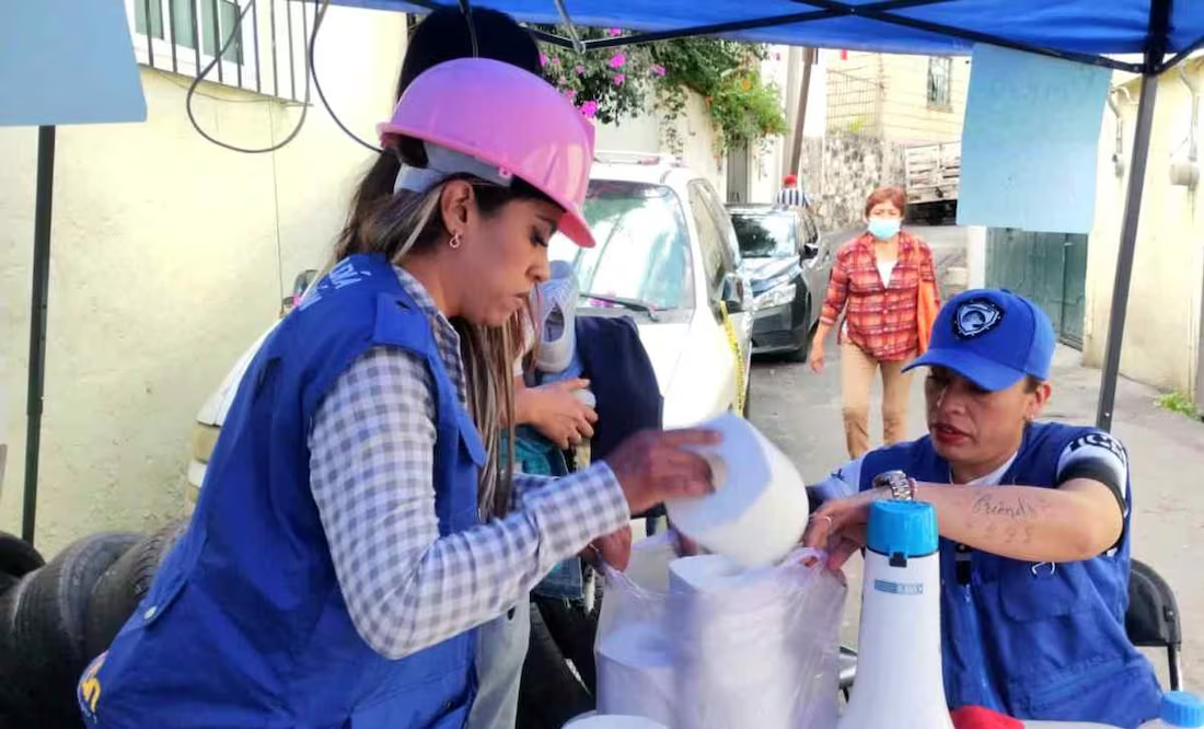 Coyoacán instala módulo de atención jurídica; para familias afectadas por la explosión de un tanque de gas