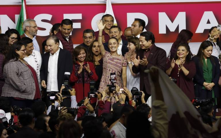 Claudia Sheinbaum se separa de la militancia de Morena