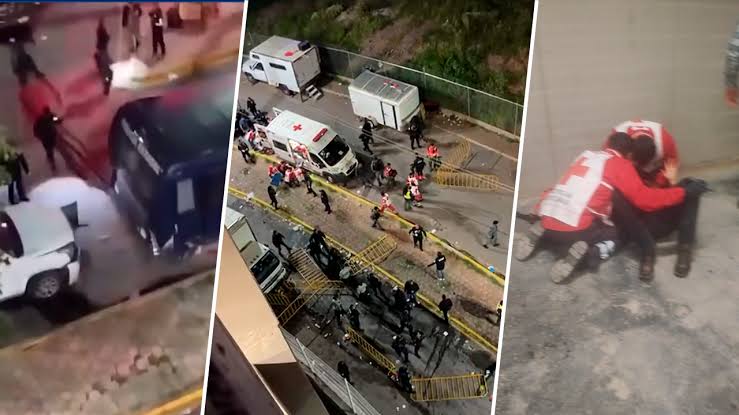 14 lesionados tras explosión durante el cierre de la Feria Nacional de Zacatecas