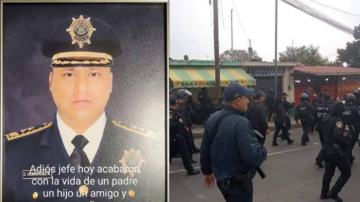 Muere el Jefe del Sector Topilejo de la SSC capitalina tras recibir disparos de arma de fuego al tratar de contr olar una riña
