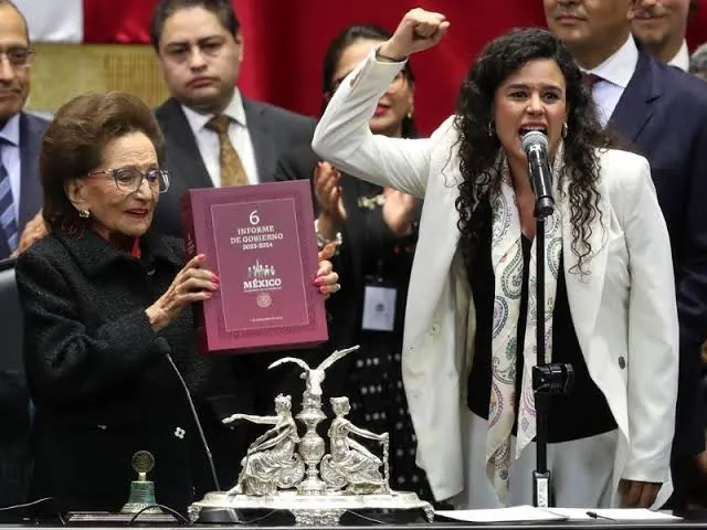 Una gran Polémica que armó Luisa Alcalde al entregar informe de gobierno de AMLO no es digna de su cargo