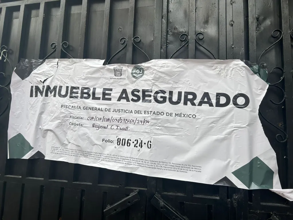 En Tultitlán Edoméx, Localizan y aseguran autoridades bóveda subterránea para ocultar narcóticos