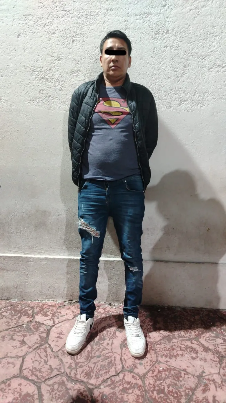 Detiene Policía de Ecatepec Edoméx a presunto agresor sexual de una menor de 17 años