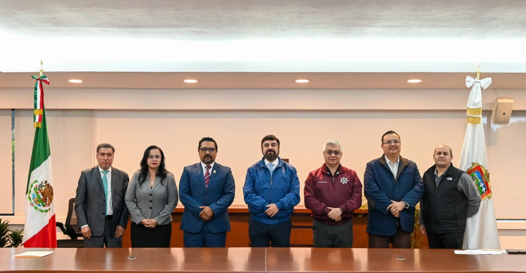 Secretarías de Desarrollo Urbano Acuerdan Infraestructura y de Seguridad ejecutar obra pública para fortalecer  el bienestar y la paz en el Edoméx
