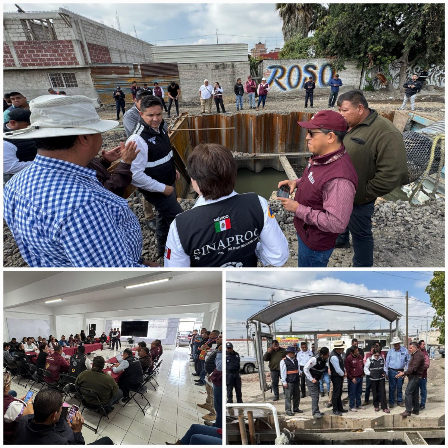 En Chalco Edoméx, Concluyen obras en el Colector Solidaridad y cárcamos para mitigar riesgos de inundaciones