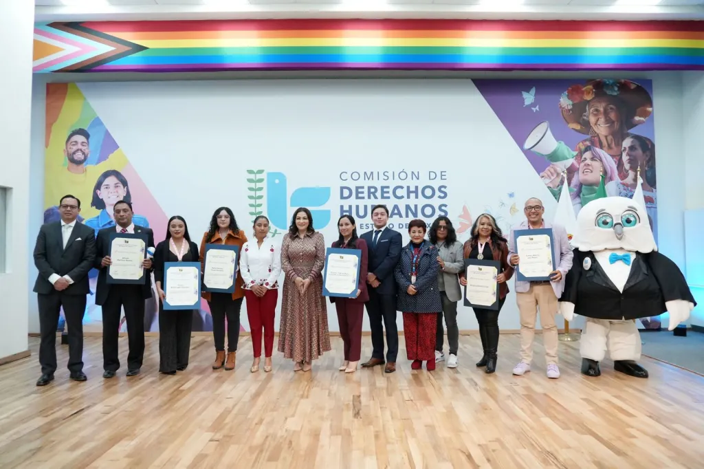 La CODHEM Entrega el premio estatal contra la discriminación 2024