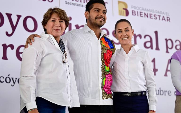 Sheinbaum y Delfina Gómez van por una justicia social para el oriente de México