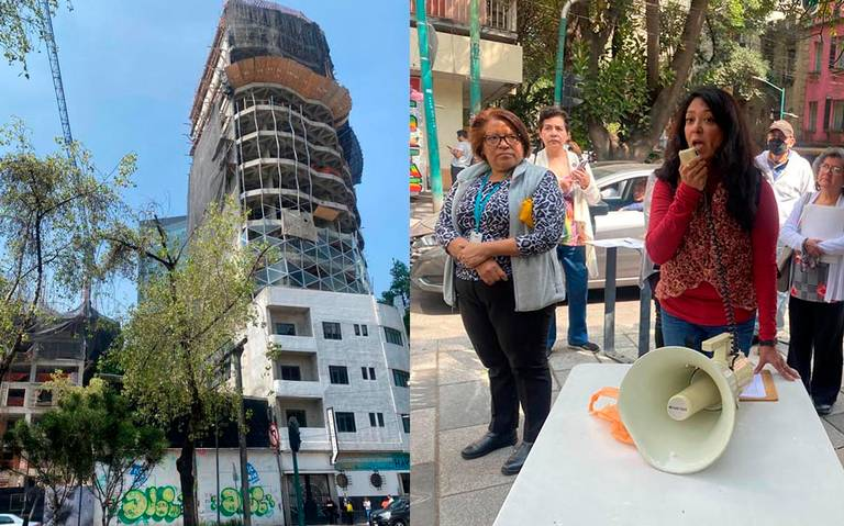 Vecinos de la Cuauhtémoc le exigen a Rojo de la Vega verificar la legalidad de permisos de usos de suelo