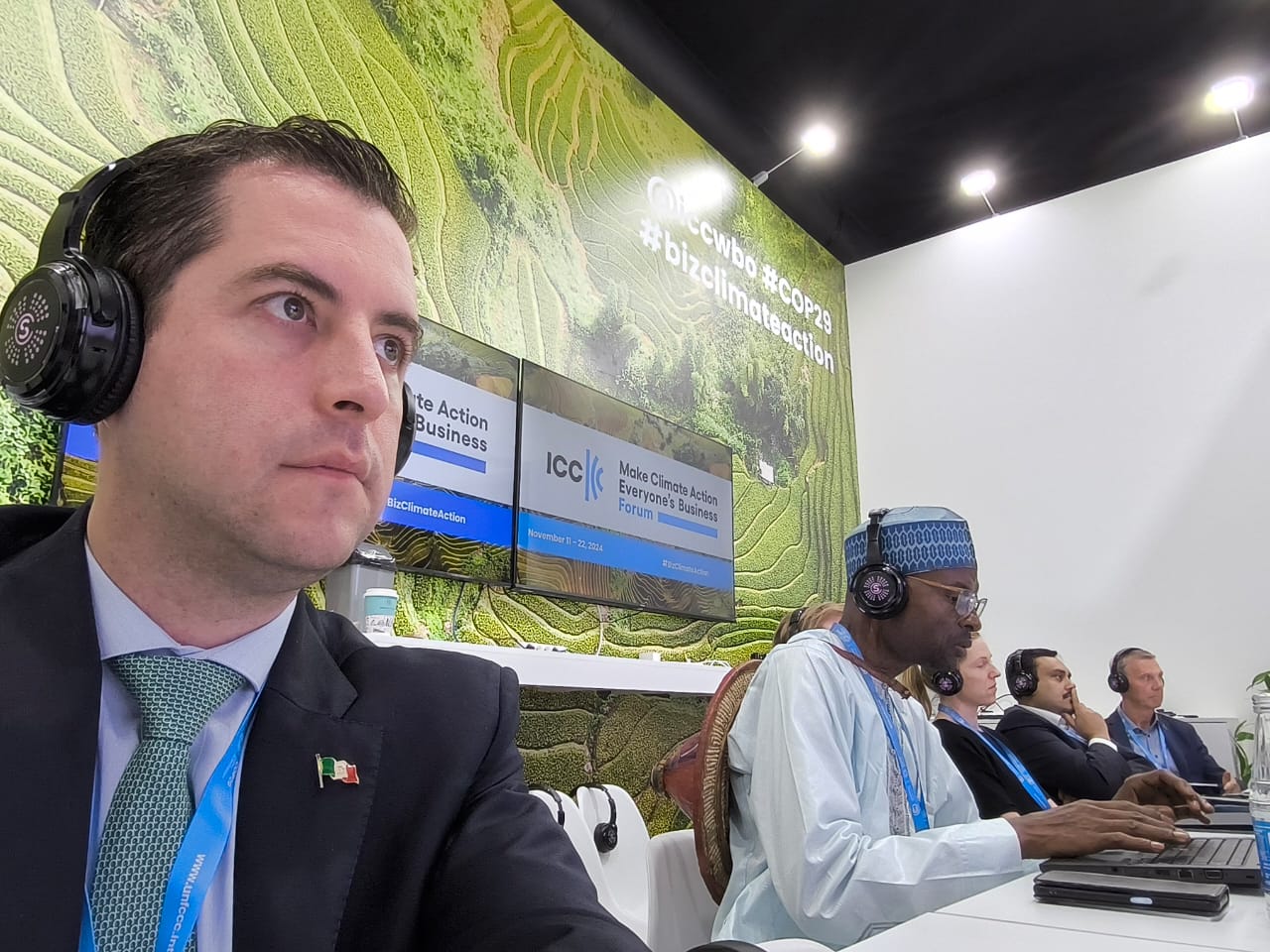 Contribuye la ICC México en la COP 29 para desarrollar cadenas de valor sustentables ante la descomposición cl imática
