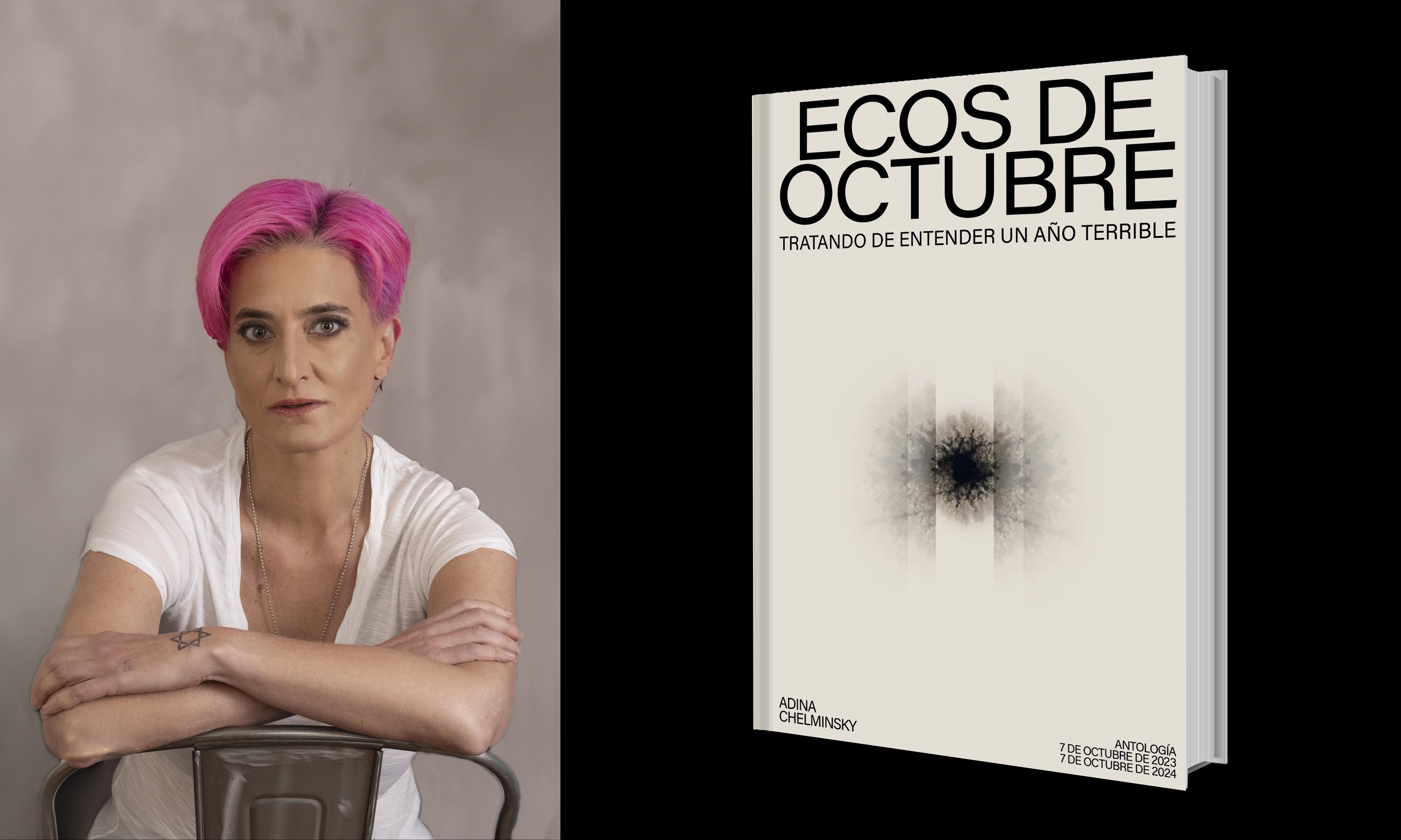 Libros/ Adina Chelminsky lanza Ecos de Octubre: Tratando de entender un año terrible sobre el conflicto Israel- Gaza