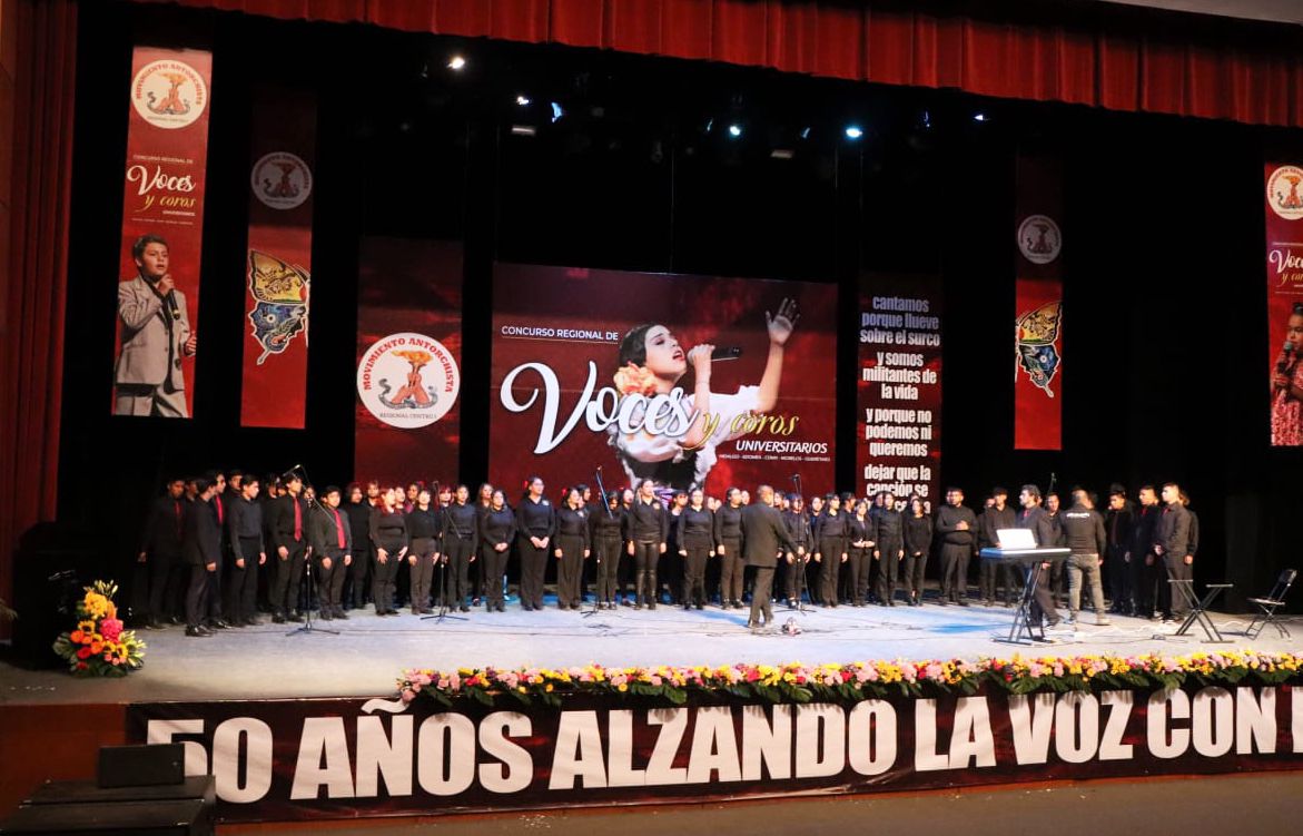 Exitoso el Concurso de Voces y Coros de Antorcha y levanta la voz con el pueblo