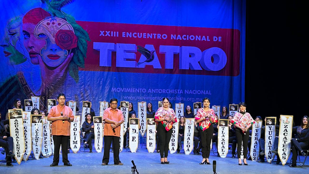 Con Encuentro Nacional de Teatro, Antorcha busca el despertar del pueblo de México