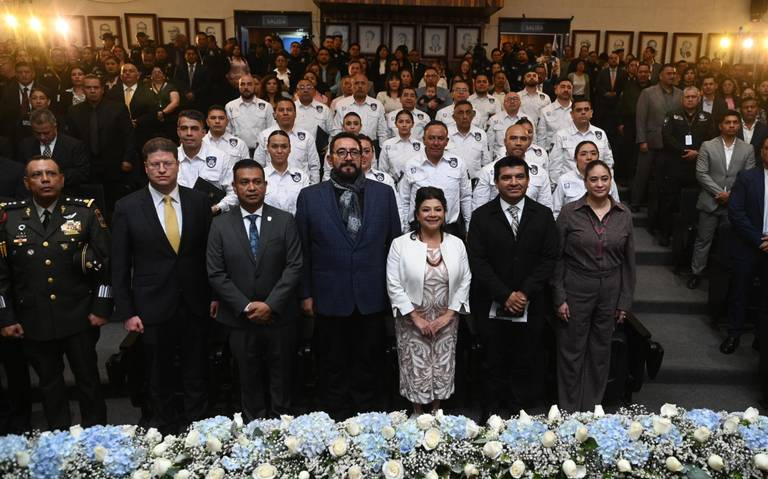 Brugada encabeza el 105 aniversario de la Policía de Investigación