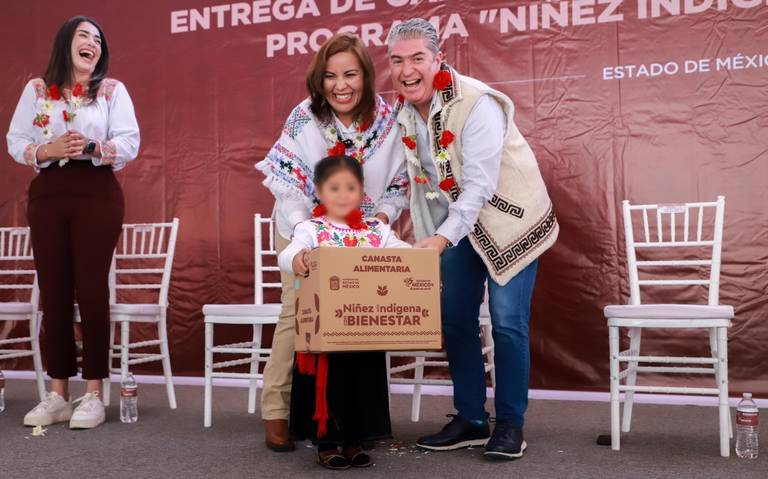 Delfina Gómez garantiza nutrición de la niñez mexiquense con la entrega de 40 mil canastas de comida