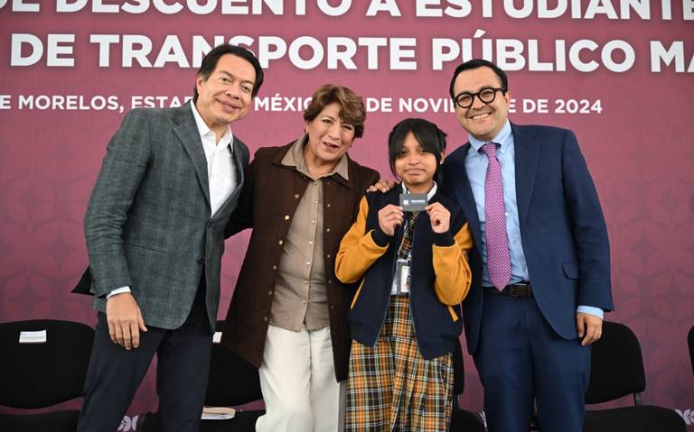 Anuncia Delfina Gómez descuento para estudiantes que viajen en Mexibús y Mexicable