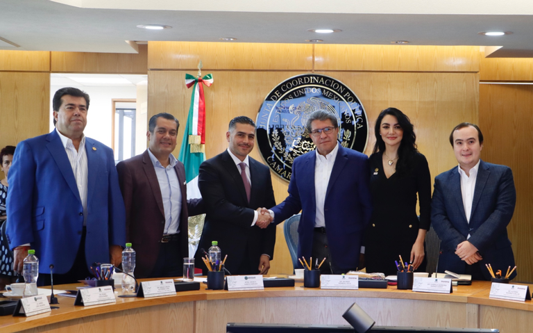 Harfuch presenta ante la Jucopo proyecto seguridad de reforma constitucional