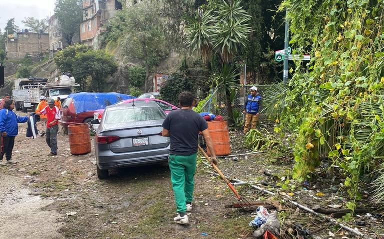 Álvaro Obregón retiró basura y material arrastrado por lluvias en Río San Borja