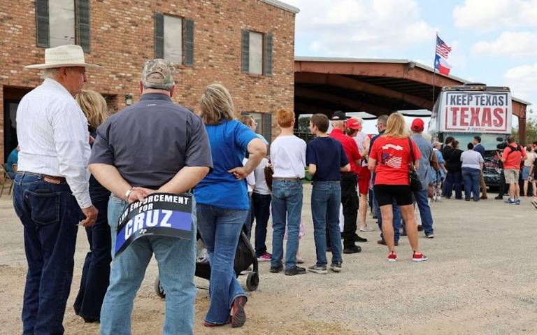 La mayoría de los candados de origen mexicano en Texas votaron por Trump