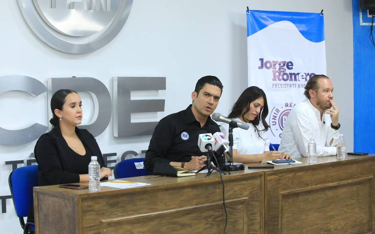 Bajo mi dirigencia enfrentaremos en unidad al gobierno: Jorge Romero, candidato a la presidencia del PAN
