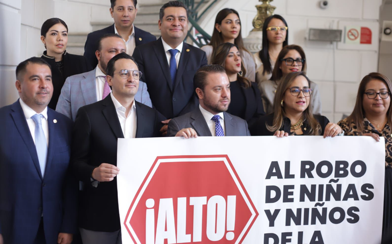 Panistas impulsan reformas para castigar el robo de niños hasta por 20 años