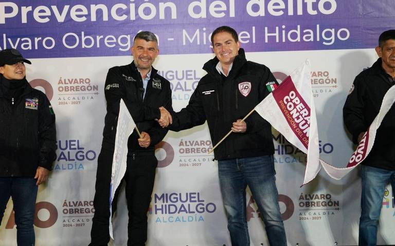 Hay que coordinar esfuerzos para reforzar la seguridad y brindar la seguridad en la Miguel Hidalgo y Álvaro Obr egón: Tabe y López Casarín