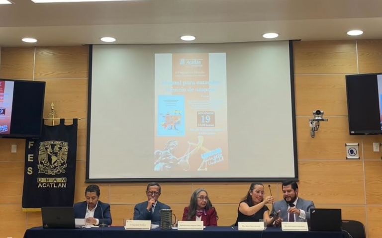 Presentan el libro “Manual para Entender el Juicio de Amparo”, de la Magistrada del Poder Judicial de la Fed eración, Adriana Campuzano Gallegos