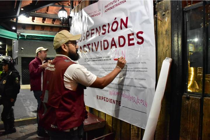 La alcaldía Iztapalapa suspende cinco locales por vender bebidas alcohólicas sin permiso
