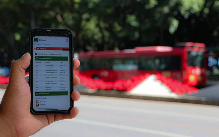 Crean nueva APP para horarios del Metrobús en tiempo real