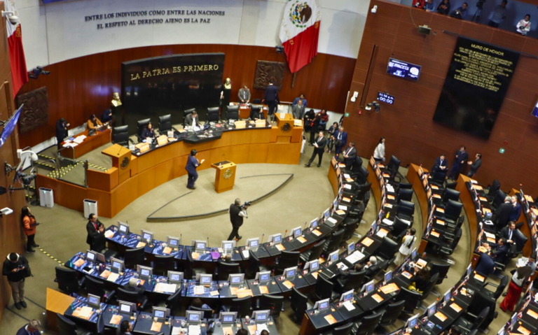 Senado avala la prisión preventiva oficiosa para extorsión, tráfico de fentanilo y factureras