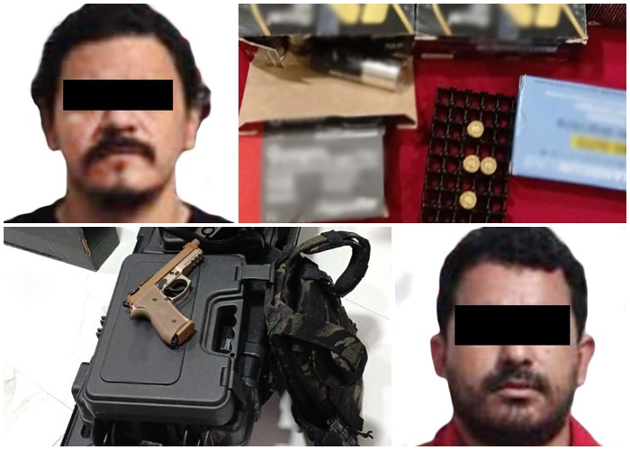 Gabinete de seguridad detiene a dos por tráfico de personas en Chiapas