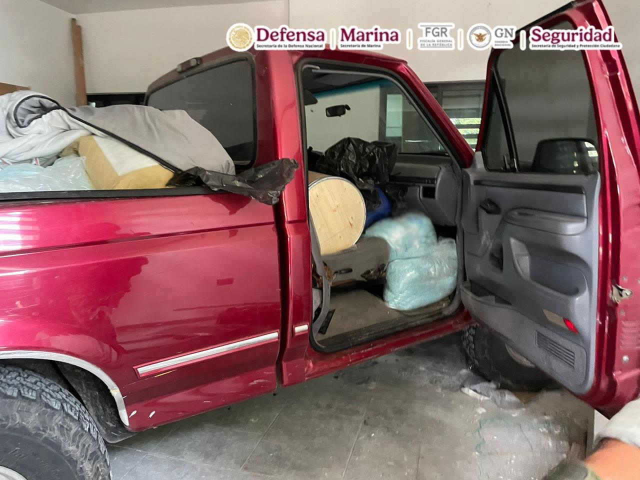 Aseguran en Guasave, Sinaloa una tonelada de fentanilo con detención de dos sujetos